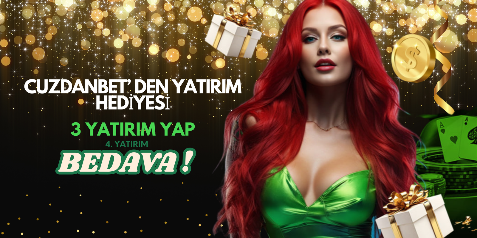 3 Yatırım Yap 4. Bizden Hediye
